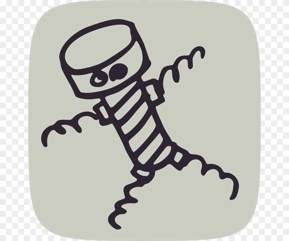 Screw Man, Smoke Pipe Png Image