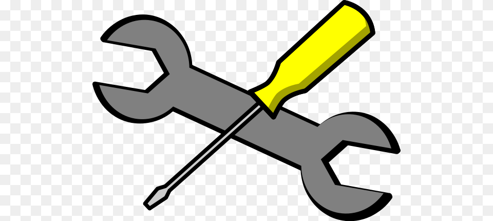 Screwdriver And Wrench Icon Clip Arts For Web, Device, Appliance, Ceiling Fan, Electrical Device Free Png