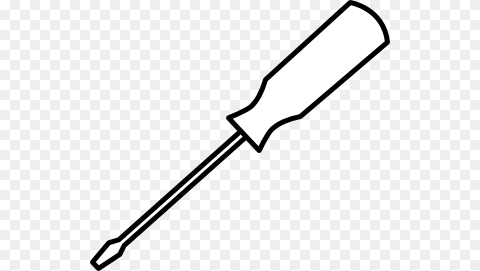Screwdriver Black And White Clip Art, Device, Tool, Blade, Dagger Free Png