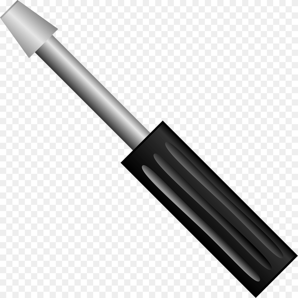 Screwdriver Black And White Clipart, Cosmetics, Lipstick, Blade, Dagger Free Png