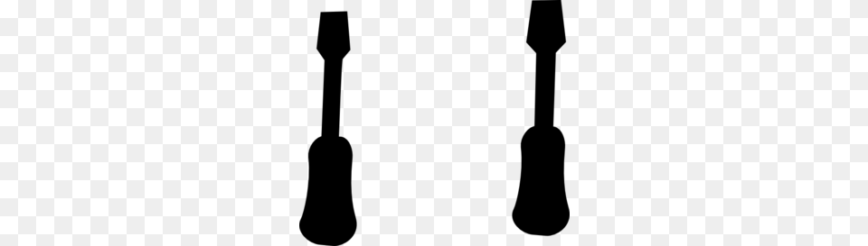 Screwdriver Black Clip Art, Gray Free Png Download