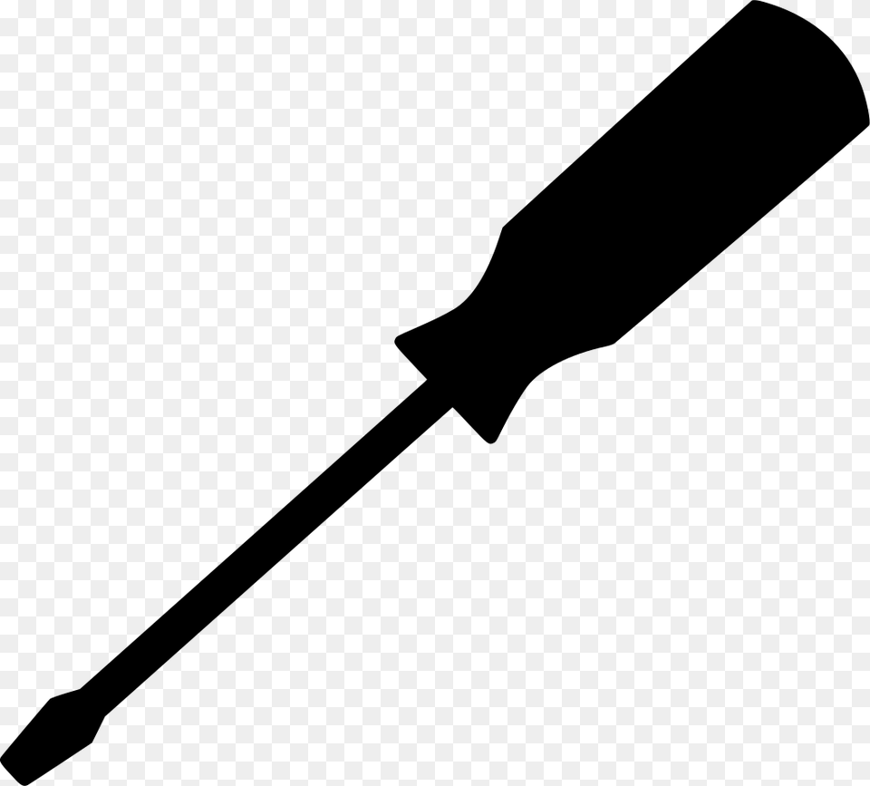 Screwdriver Clipart Black And White, Gray Png Image