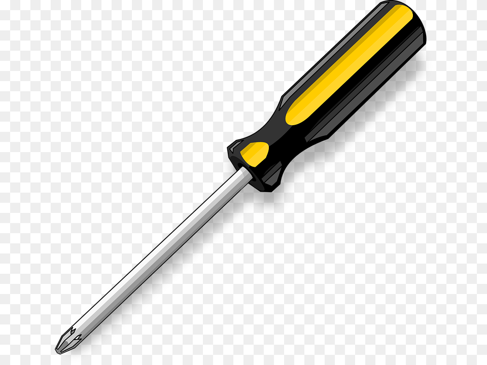 Screwdriver Clipart Hand Tool Philip Head Screw Driver, Device, Blade, Dagger, Knife Png Image