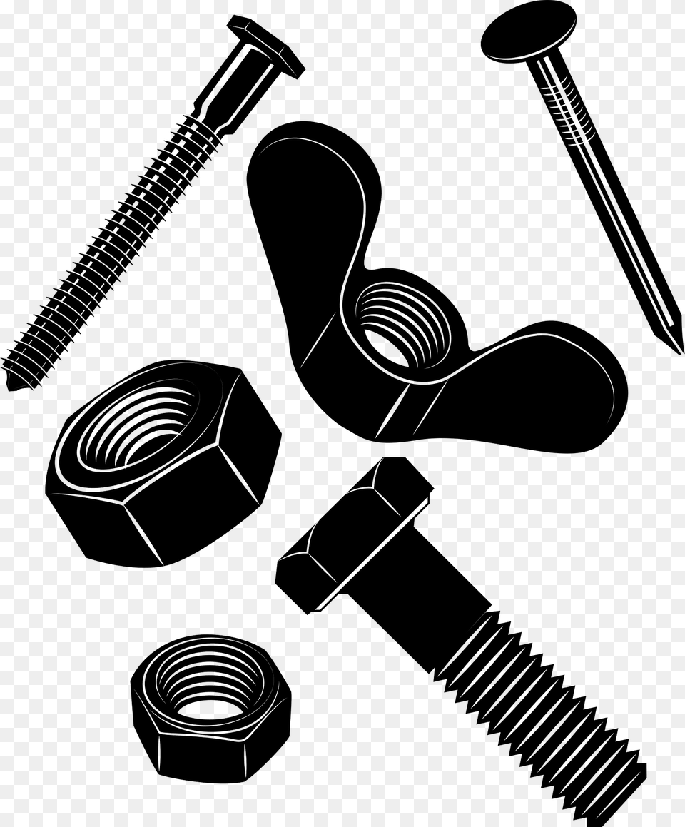 Screws Bolts Clipart, Machine, Screw, Smoke Pipe, Ball Free Transparent Png