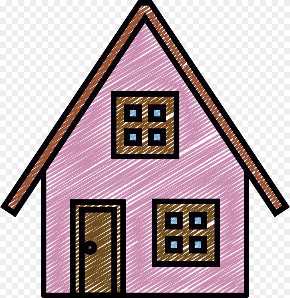 Scribble Clipart, Architecture, Building, Countryside, Hut Free Png