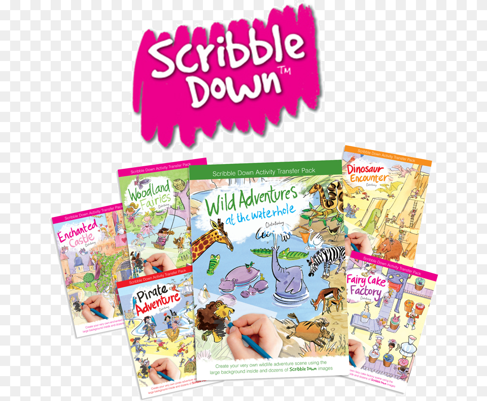 Scribble Down Logo, Publication, Book, Comics, Advertisement Free Png
