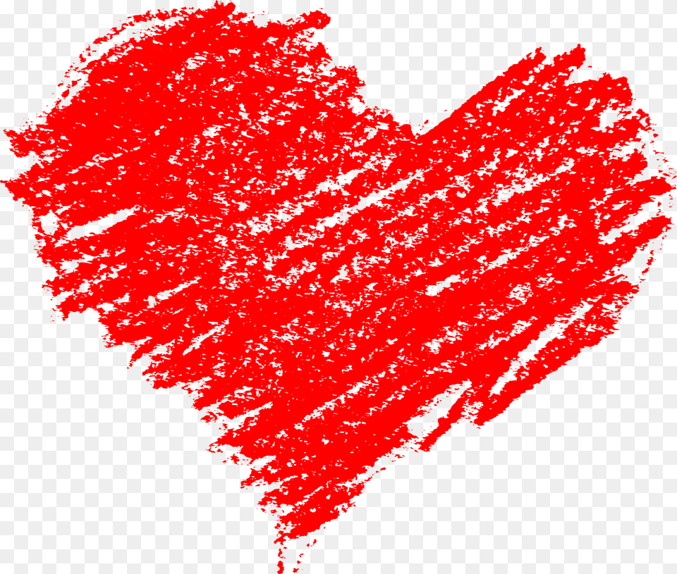 Scribble Heart Drawing Of A Beating Heart, Food, Ketchup Free Transparent Png
