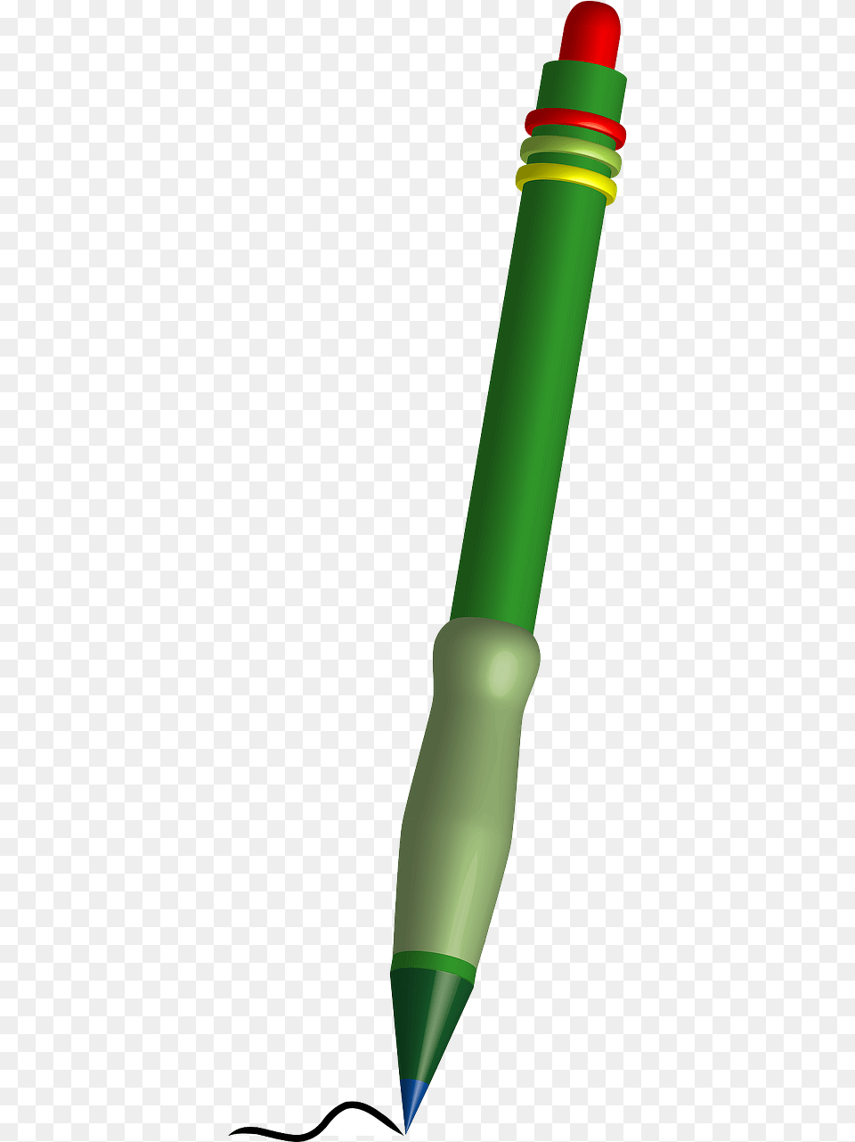 Scribble Pen Write Green Pen Animated Gif, Rocket, Weapon Png