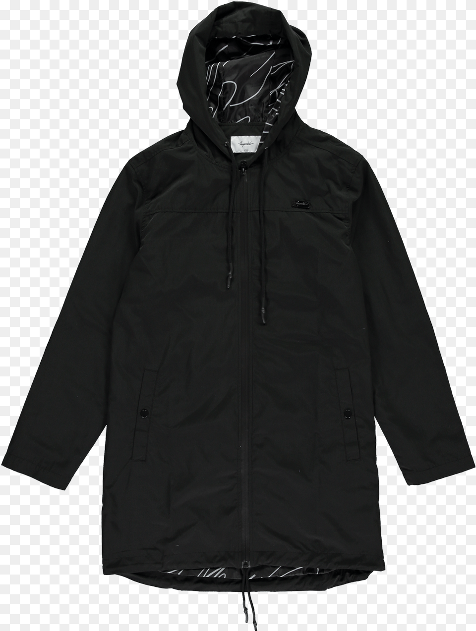 Scribble Raincoat Black Dityachij Puhovik Snowimage, Clothing, Coat, Jacket Png