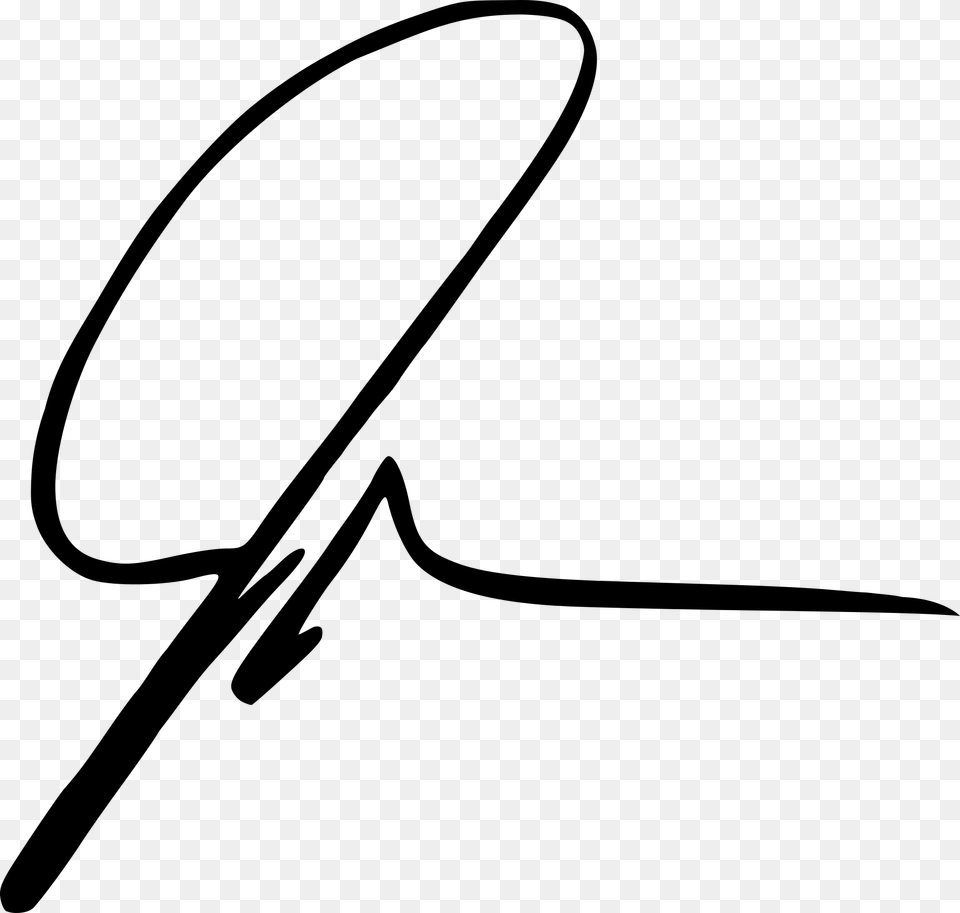 Scribble Signature Firma De John Green, Gray Png