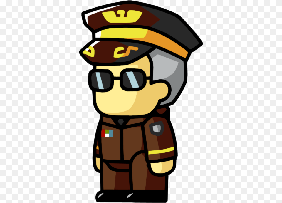 Scribblenauts Army General, Captain, Officer, Person, Baby Free Transparent Png