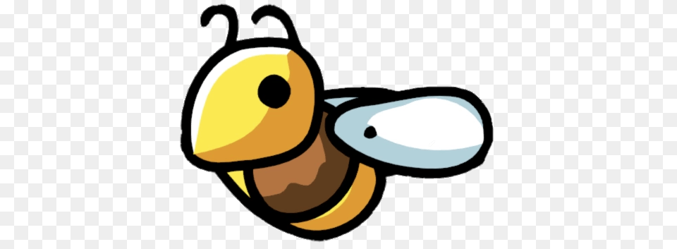 Scribblenauts Bee, Animal, Honey Bee, Insect, Invertebrate Free Png