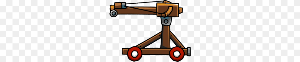 Scribblenauts Catapult, Construction, Construction Crane, Device, Grass Png