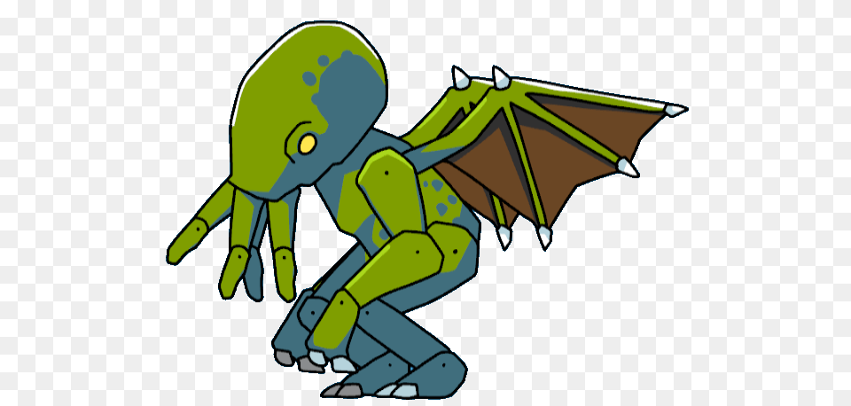 Scribblenauts Chthulhu, Art, Baby, Person, Cartoon Free Png Download