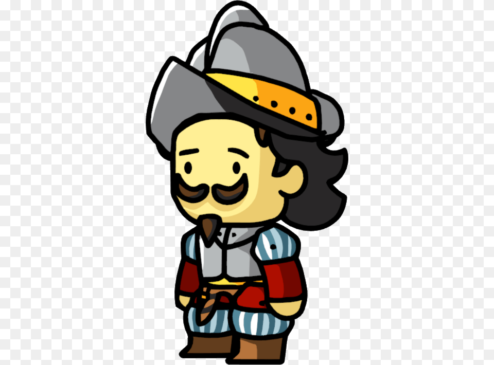 Scribblenauts Conquistador, Clothing, Hat, Baby, Person Free Png