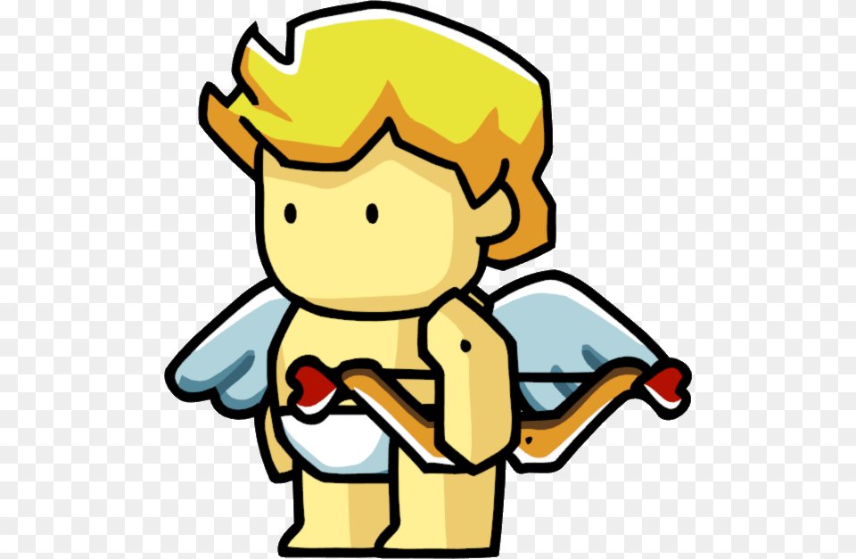 Scribblenauts Cupid, Baby, Person, Face, Head Free Png