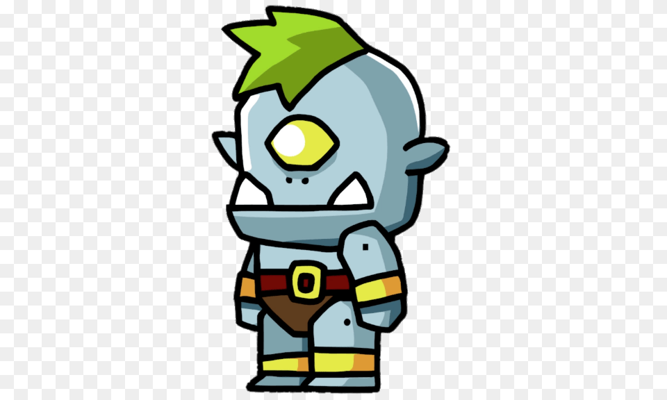 Scribblenauts Cyclops, Device, Grass, Lawn, Lawn Mower Free Png