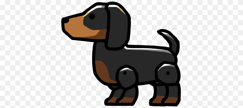Scribblenauts Dachshund, Snout, Animal, Canine, Dog Png Image
