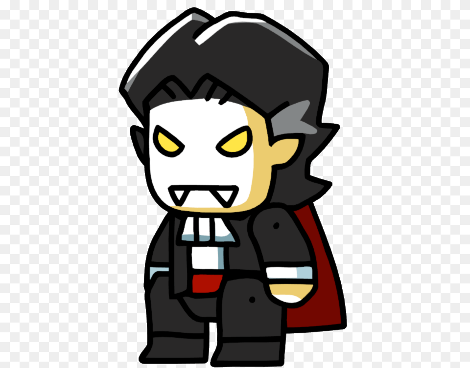 Scribblenauts Dracula, Face, Head, Person, Baby Free Png Download
