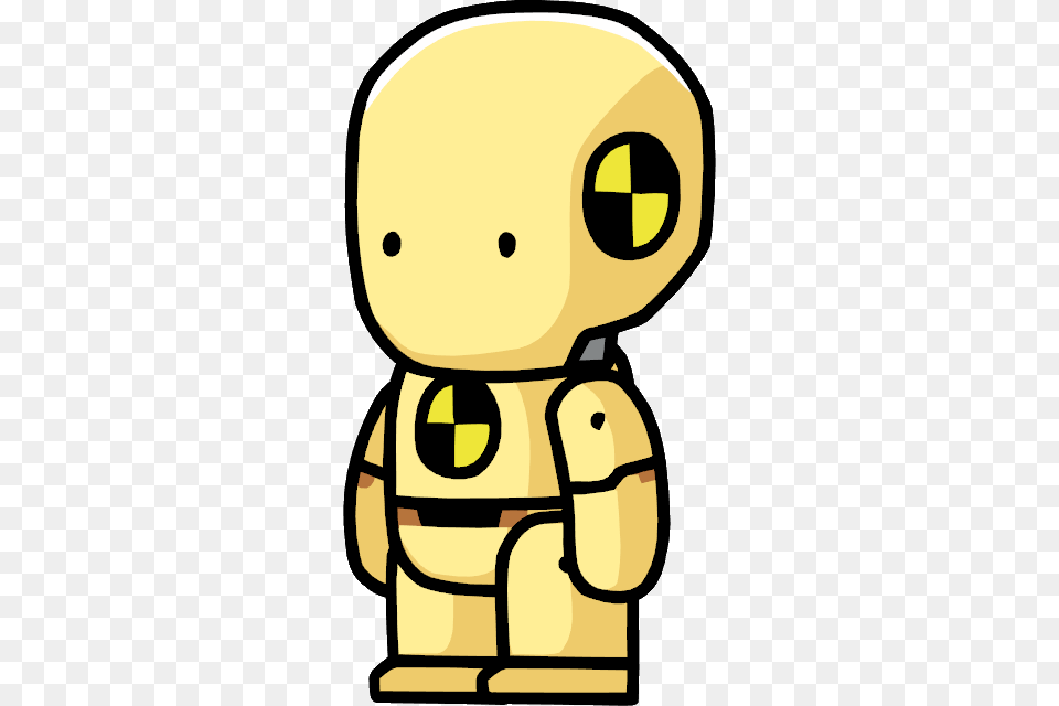 Scribblenauts Dummy, Robot Free Png Download