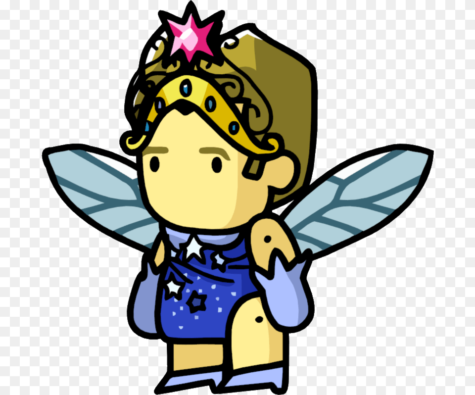 Scribblenauts Fairy Clip Arts Scribblenauts Female, Face, Head, Person, Baby Free Png Download