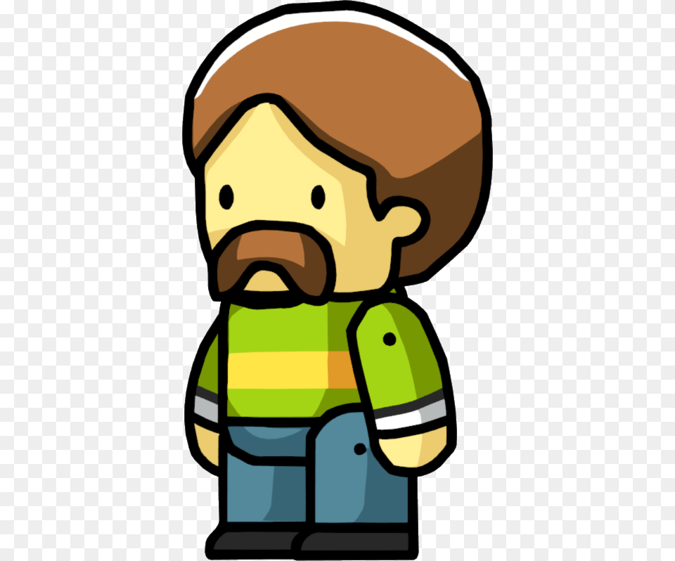 Scribblenauts Father, Cleaning, Person, Animal, Canine Free Png Download