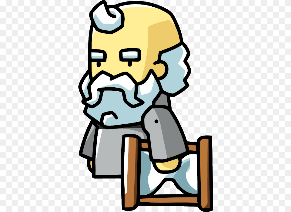 Scribblenauts Father Time, Tool, Plant, Lawn Mower, Lawn Free Transparent Png