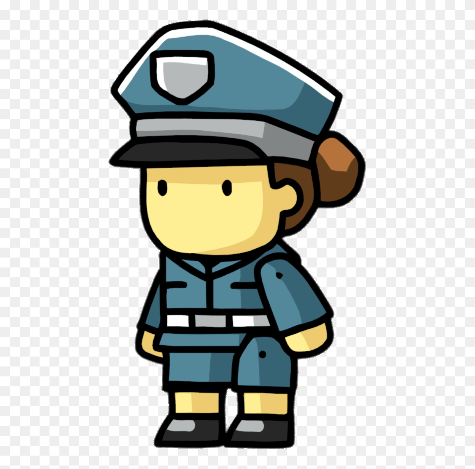 Scribblenauts Female Police Officer, Face, Head, Person, Baby Png Image