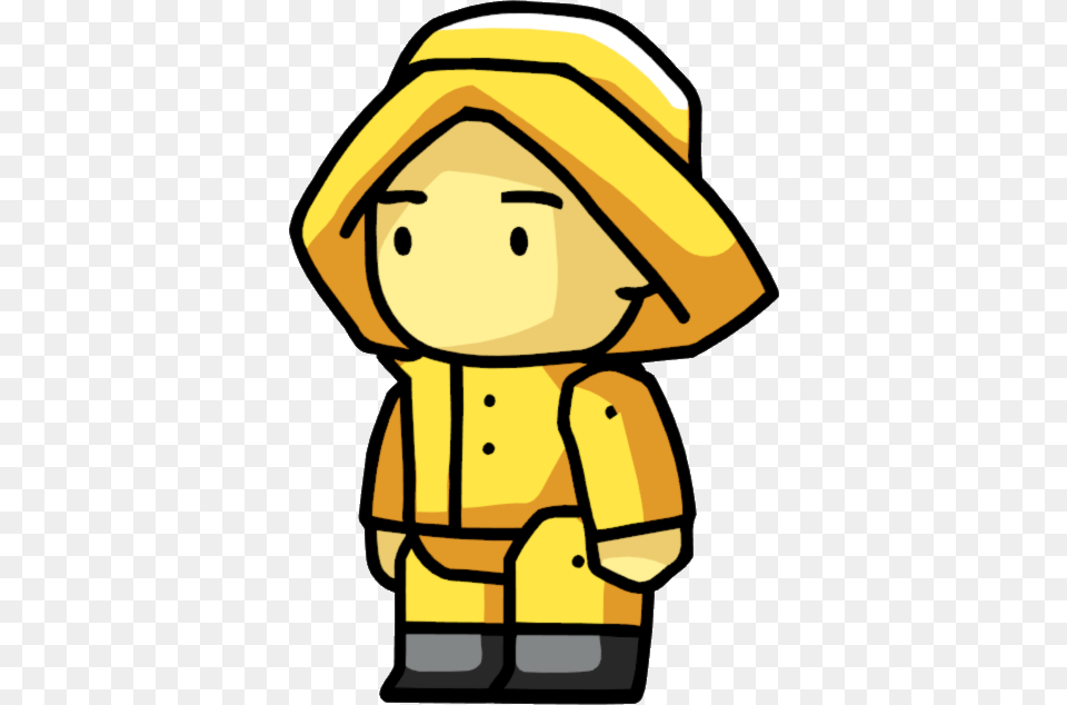 Scribblenauts Fisherman, Clothing, Coat, Hat, Ammunition Free Png