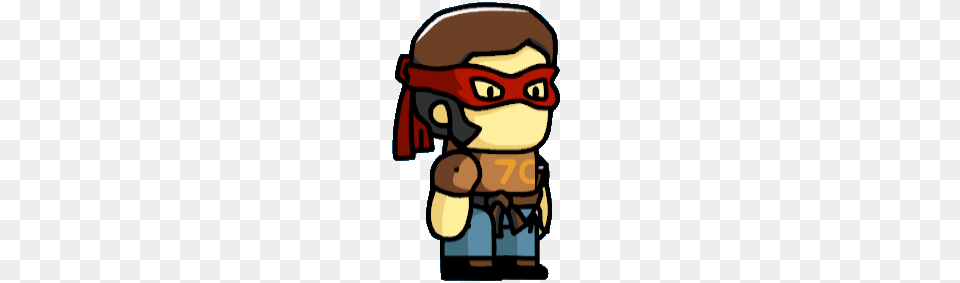 Scribblenauts Gangster, Baby, Person, Pirate Free Png Download