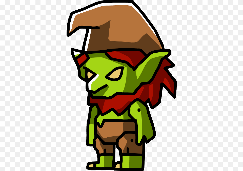 Scribblenauts Goblin, Elf, Art, Baby, Person Free Transparent Png