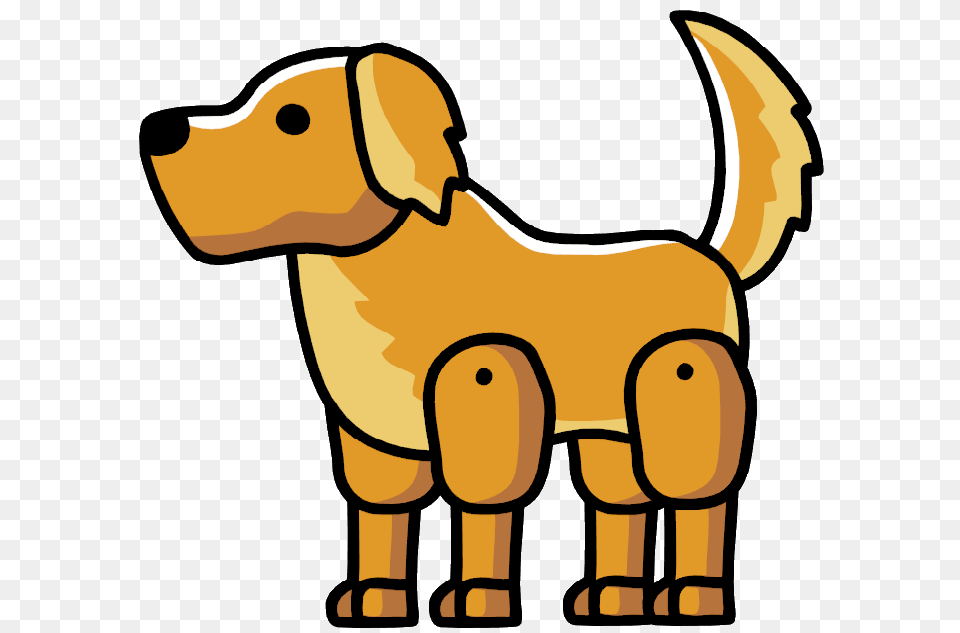 Scribblenauts Golden Retriever, Animal, Canine, Mammal, Pet Free Png
