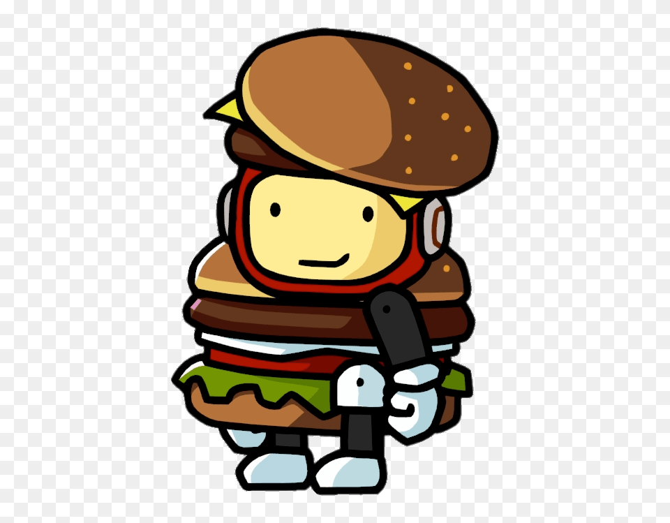 Scribblenauts Hamburger Costume, Burger, Food, Nature, Outdoors Free Png Download