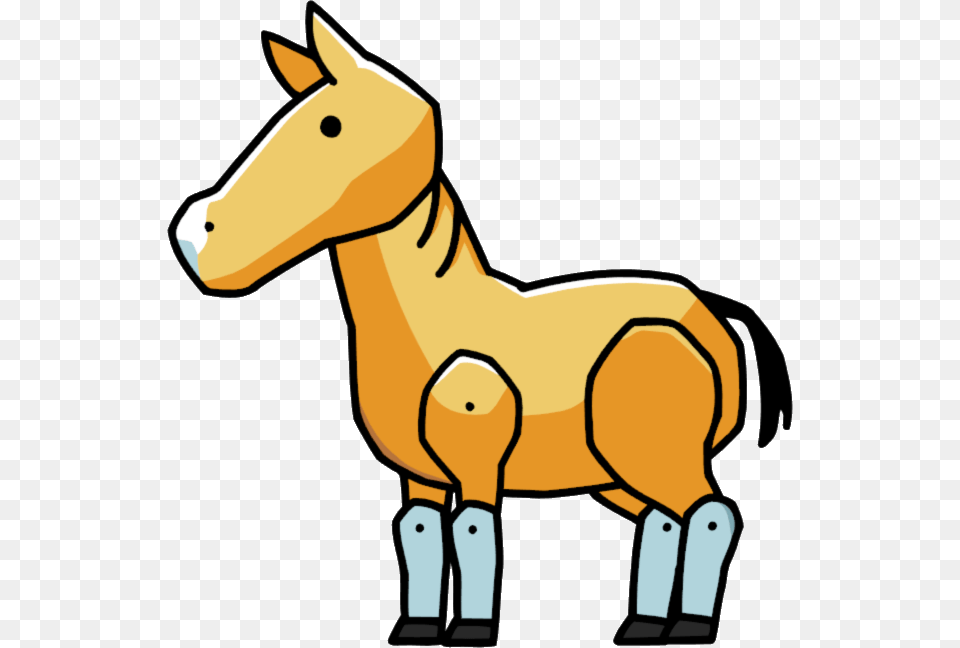 Scribblenauts Horse, Animal, Colt Horse, Mammal, Baby Png