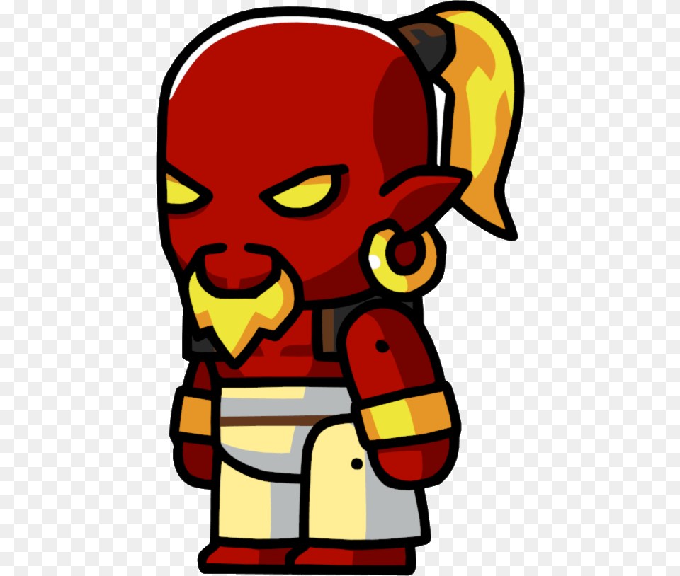 Scribblenauts Ifrit The Monster Clip Arts Scribblenauts Unlimited Monsters, Baby, Person, Face, Head Free Transparent Png