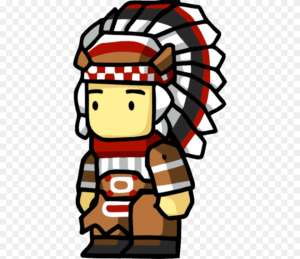 Scribblenauts Indian Chief, Emblem, Symbol, Face, Head Png Image