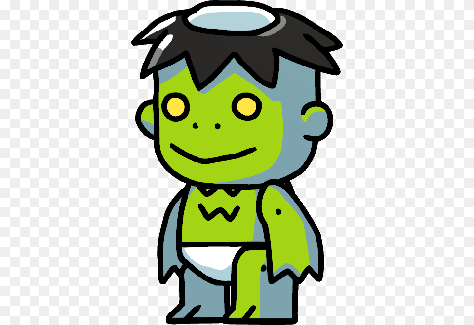 Scribblenauts Kappa, Elf, Baby, Person, Face Free Transparent Png
