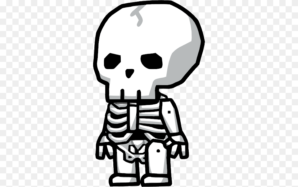 Scribblenauts Living Skeleton, Baby, Person Free Png Download