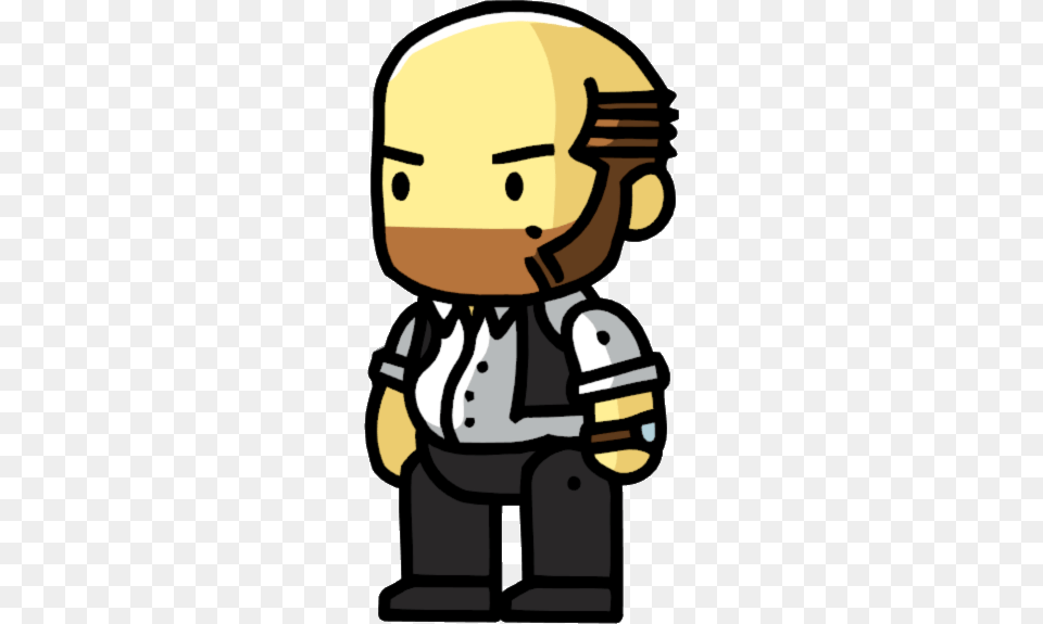 Scribblenauts Man With A Stubble, Baby, Person Png