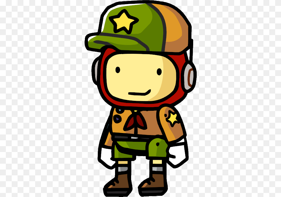Scribblenauts Maxwell In Scout Uniform, Baby, Person, Face, Head Png