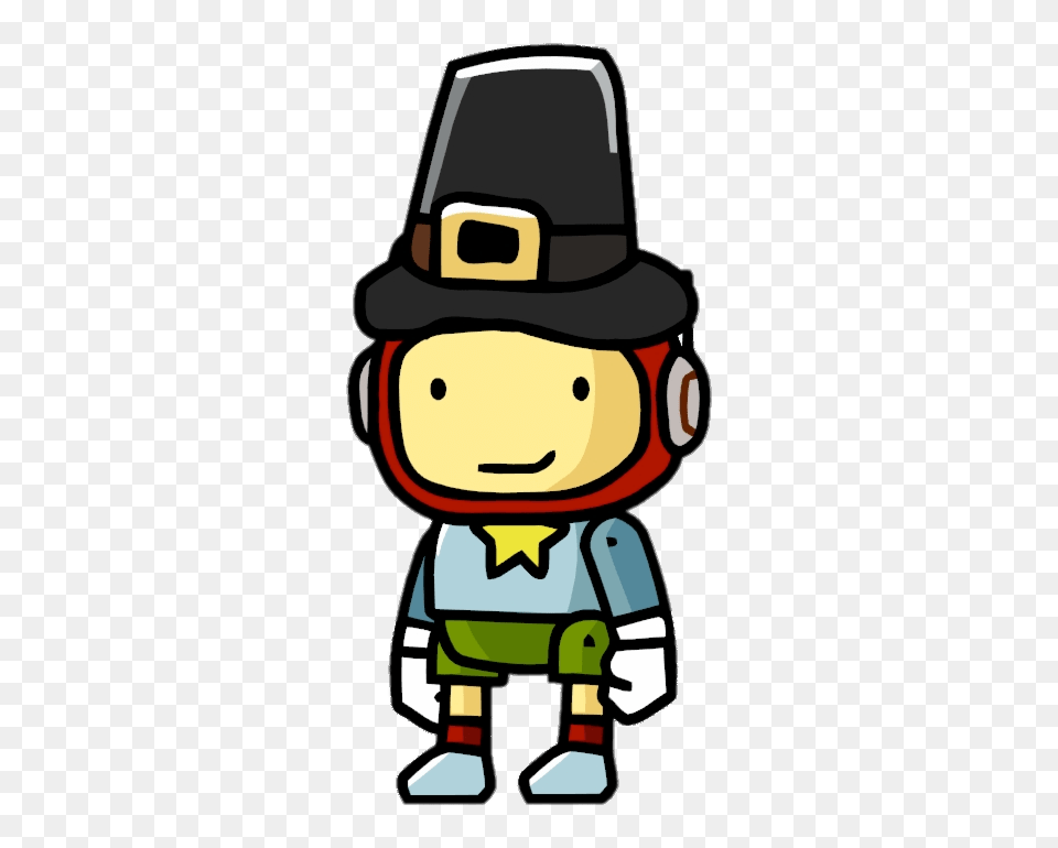 Scribblenauts Maxwell With Pilgrim Hat, Face, Head, Person, Baby Free Png Download