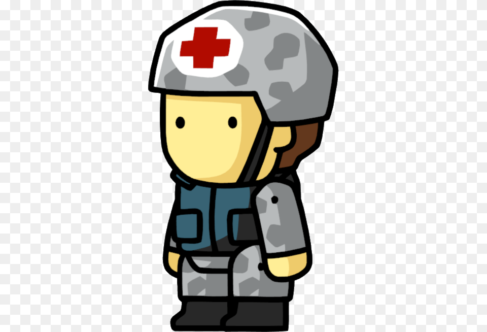 Scribblenauts Military Medic, Logo, Symbol, First Aid Free Png Download