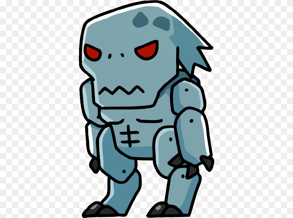 Scribblenauts Mothman, Robot, Baby, Person, People Free Png Download