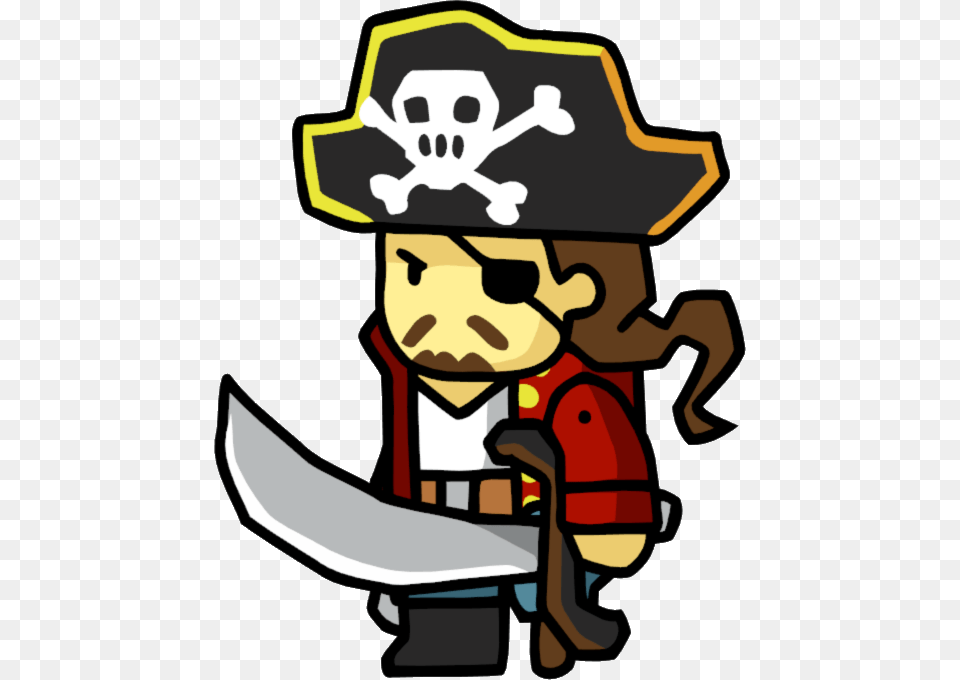 Scribblenauts Pirate, Person Free Transparent Png