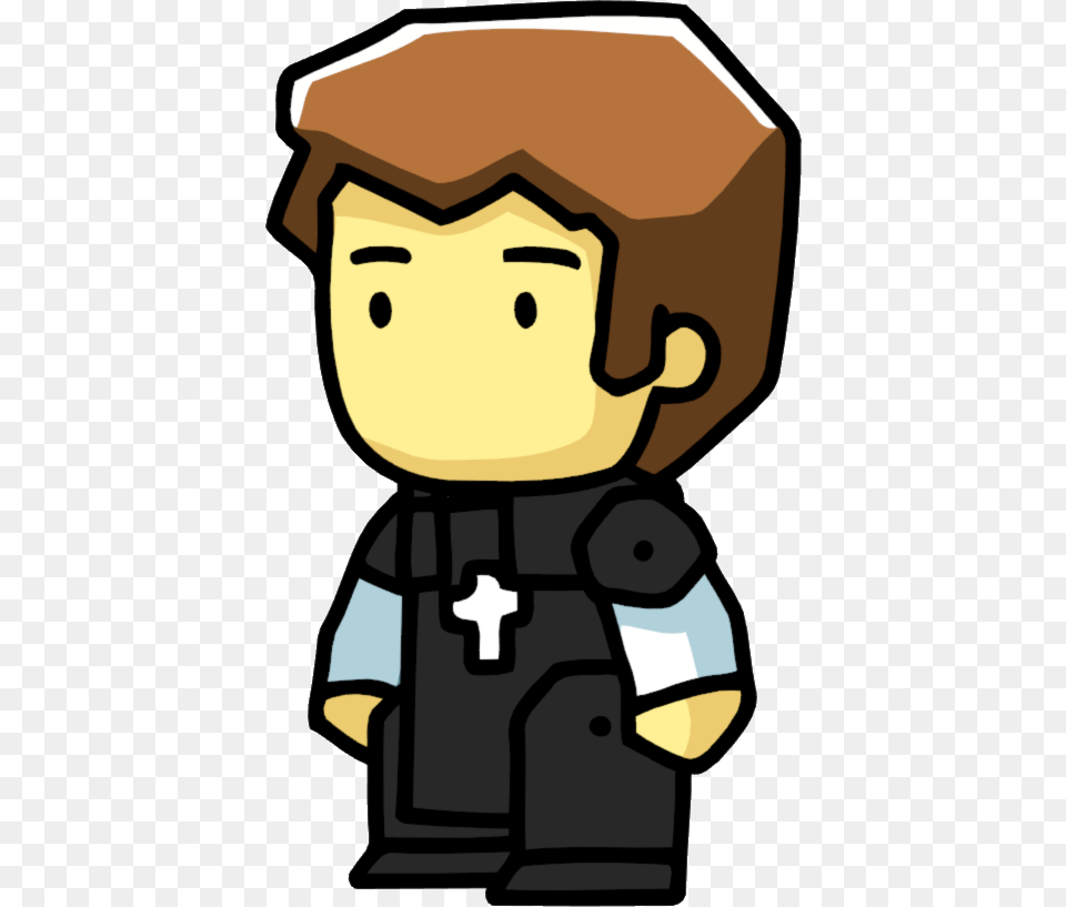 Scribblenauts Priest, Face, Head, Person, Baby Png Image