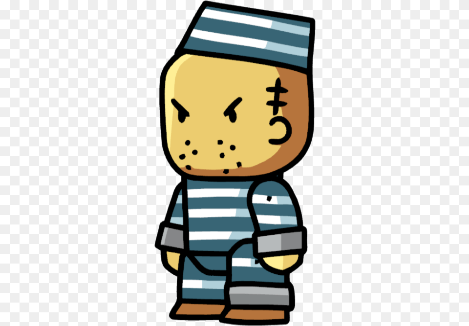 Scribblenauts Prisoner, Baby, Face, Head, Person Free Png Download