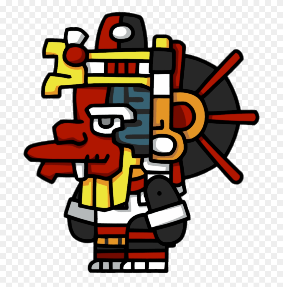 Scribblenauts Quetzalcoatl, Robot, Dynamite, Weapon Free Png Download