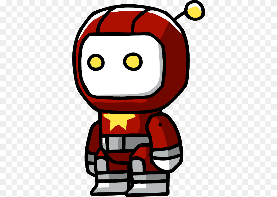 Scribblenauts Robot Free Png