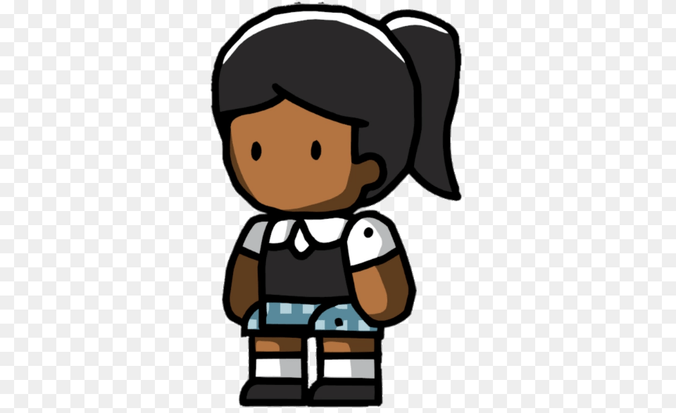 Scribblenauts Schoolgirl, Toy Free Png