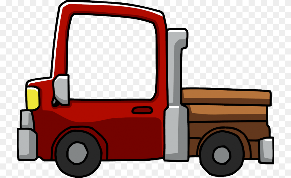 Scribblenauts Truck, Pickup Truck, Transportation, Vehicle, Moving Van Free Png Download
